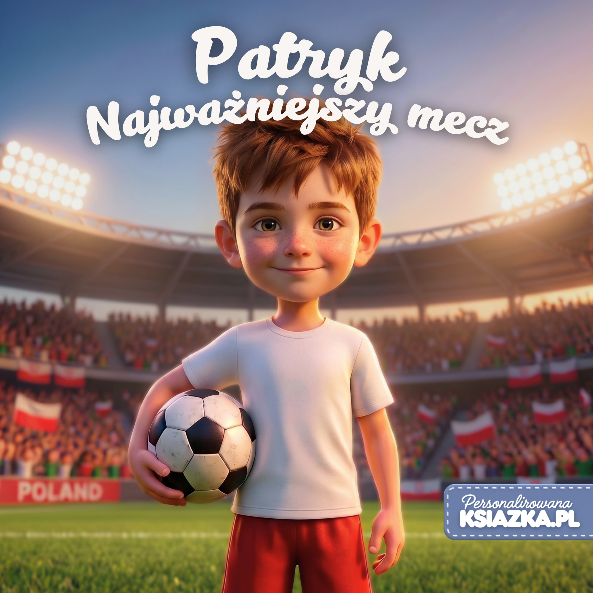 Książeczka o piłce nożnej dla chłopca