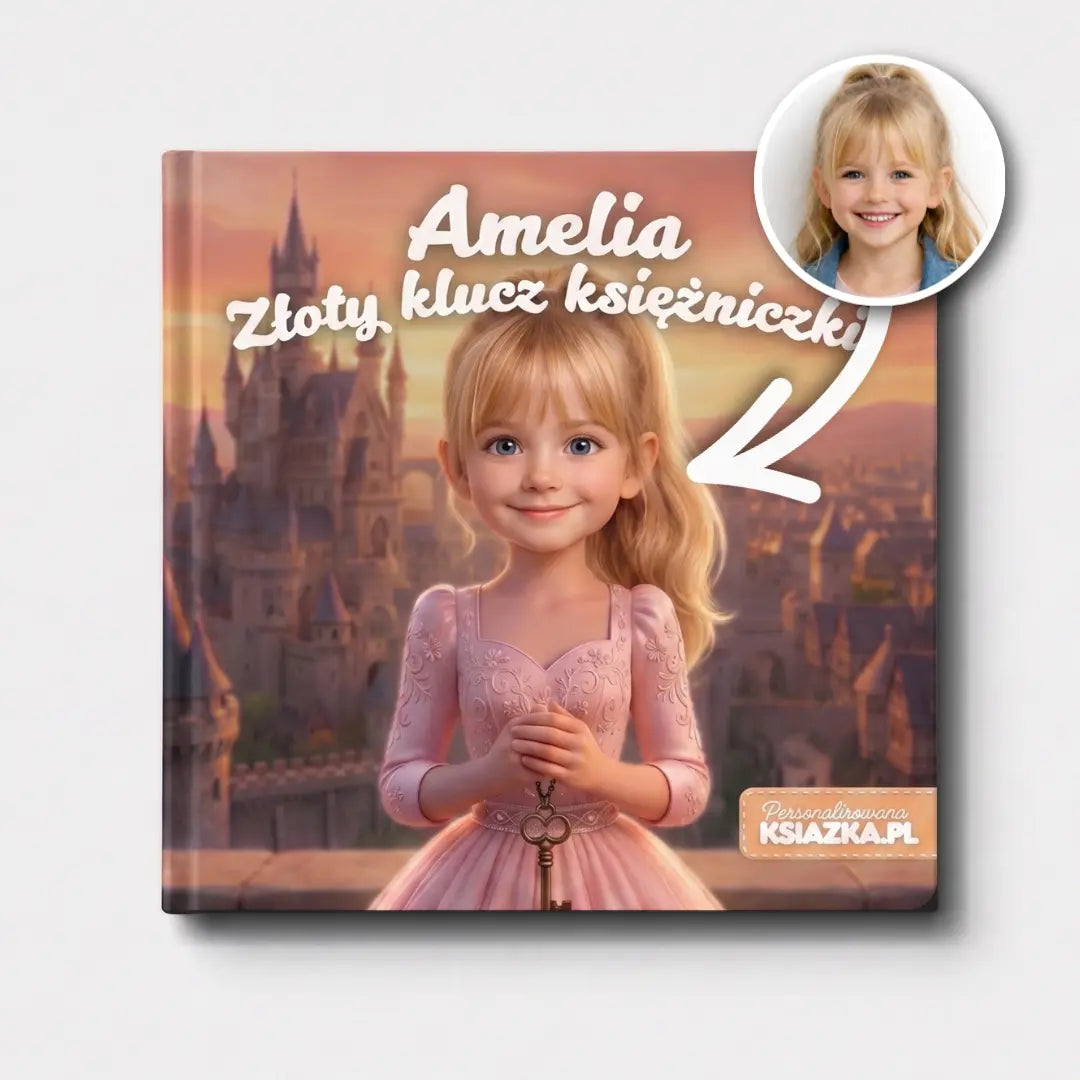 Książeczka o księżniczce dla dziewczynki