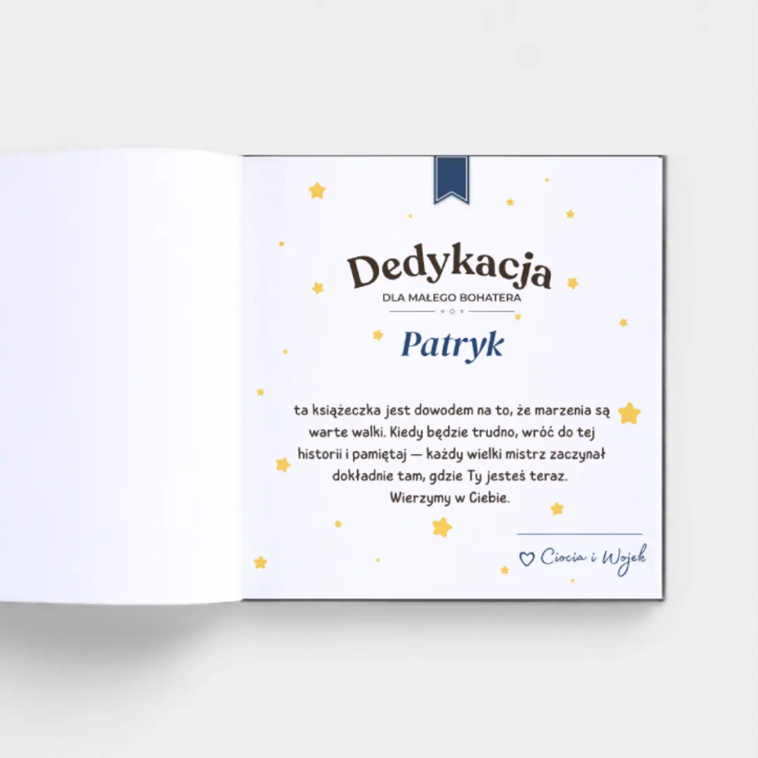 Książeczka o piłce nożnej dla chłopca