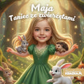 Książeczka o tańcu dla dziewczynki