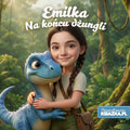 Książeczka o dinosaurach dla dziewczynki