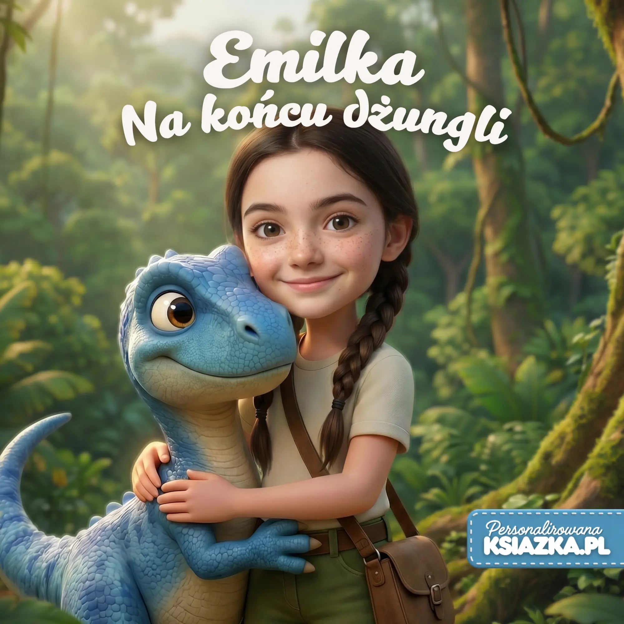 Książeczka o dinosaurach dla dziewczynki